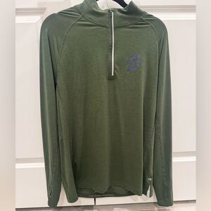 Peloton Green Quarterzip Pullover